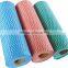Printed & dyed viscoes cleaning nonwoven wipe