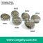 (#B6065/15mm, 21mm) 2 pieces combination button for winter fashion garments