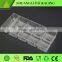 High quality clear transparent plastic cookies container