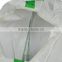 Non woven overall with elastic hood anti-dust anti- chemical splash waterproof working clothes