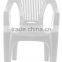 Cheap stackable plastic chair white outdoor