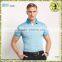 Linen Cotton Custom Fit Contrast Collar Men's Polo shirts