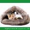 XinYou Cat Cave Bed Kitten Sleep Bag Hanging With a Scrtching Ball Toy Fit Cat Max 33 lbs 4 Colors