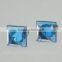 Colorful square shape earrings lovely Crystal earbob