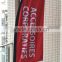 custom advertising Feather banner /feather flag with beach flag pole