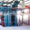 Q58 series piled and released type shot blasting machine