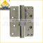 ball bearing flat butt door hinge with Carbon steel, zinc alloy and plastic