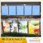 Advertising aluminum LED light box profile for outdoor used