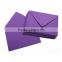 Color fancy envelope making, Cheap gift card envelope