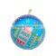 sphere shape decoration of Chrismas tree tin decorations