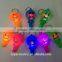 Smiling Plastic Whistle Keychain, Electric Pocket Whistle With LED Light