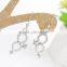 Unique Design Sex Symbol Sliver Plated Dangle Vintage Earring for Women