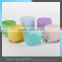 Different Size Elegant Frosted Glass Candle Holder Inner Colored Tealight Glass Holder