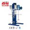 Speed variable adhesive disperser mixer