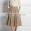 Woman summer knee length tennis skirt latest skirt design pictures pleated skirt SYA15032