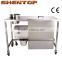 Shentop fried chicken breading machine STPP-PR3 2in1 combo Electrical Marinator Breading table