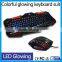 2015 hot selling ergonomic backlight mouse keyboard gaming macro keyboard                        
                                                Quality Choice