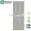 White primer molded mdf panel wood door price