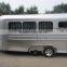 3 horse angle load trailer with awning