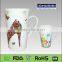 wholesale popular design ceramic coffee cup porcelain mug customizable clay mug