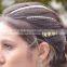 Free sample shiny motif metallic removable temporary hair tattoo sticker factory                        
                                                Quality Choice