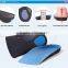 Comfortable EVA orthopedic insole with soft velvet, Silicone gel insole factory, flat feet arch support orthotic insole.