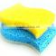 cellulose sponge scourer,abrasive cleaning scouring pad,soft natural green scrubber cellulose sponge