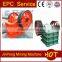 Advanced technology jaw crushing machine, fine stone jaw crusher widely used in mining