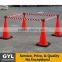 Traffic Cone Topper 3m Length Polypropylene Material Retractable cone topper extends out