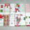Silk Screen Pigment Custom Kitchen Towel Cotton Tea Towel Christmas Design