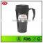 Eco-friendly 14 oz Insulated Double Wall Plastic Tumbler With Handle