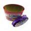 Plain Small Metal Oval Candy Tin Box