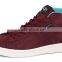 2015 new fashion mid-top men's leather casual shoes
