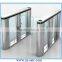 Manufacturer Acrylic Glass Building Entrance Swing Turnstile