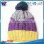 Winter Hooded Scarf Crochet Cap Knitting Girl Boy Baby Knitted Caps