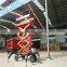 Trailer moving electric safe work platform