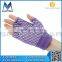 White Silicone Dots Sport Unisex Yoga Gloves