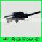 High quality power cable 5.5*2.1mm DC power cable