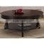Hobby lobby furniture wooden round coffee table with solid wood legs