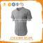 Grey Custom Active Short Sleeve Button Blank Men Baseball Jersey