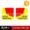message board sign,traffic safety signal,red warning tape