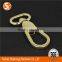 Safety zinc alloy swivel snap hook for handbag/bag/key ring