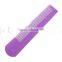 Personalized transparent hotel plastic hair comb