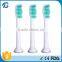 Replacement electronic sonic toothbrush head HX6013,hx 6013 toothbrush heads for Philips