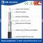 Новейшая в 2017 году, с наилучшей ценой, 50-футовая съемная коаксиальная цифровая внутристенная кабель rg6 для аудио и видео с ЭЗ-захватными колпачками, мужским и женским разъемами, сертифицированная UL CL2