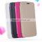 2016 Newest QUALITY FLIP LEATHER CASE FOR MOTO Z Play,NILLKIN Luxury Ultra Thin Sparkle Smart Flip PU Case Cover For MOTO Z PLAY