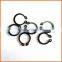 China professional custom wholesale high quality black zinc plated circlips for shaft