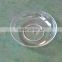 Round plastic food tray clear