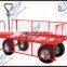 Trolley Garden Bed, Flatbed Trolley, Truck with Fold Down Sides