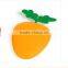 2015 Fashionable Carrot Shape Silicone Key Bag Key Holder